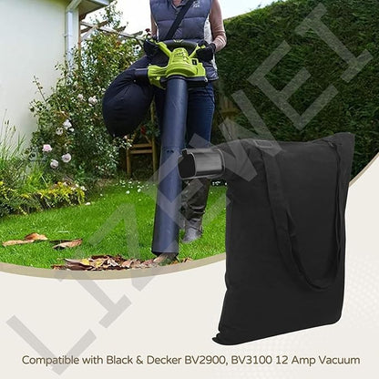 5140125-95 Leaf Blower Vacuum Vac Shoulder Bag，Compatible with Black & Decker BV3100/BV2900 Blower Replacement 5140117-99