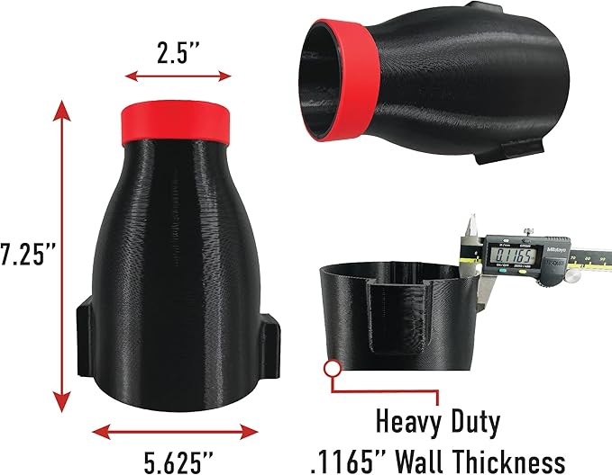 Car Drying Nozzle Attachment for Worx Blower (WG520, WG584, WG519, WG546, WG591)