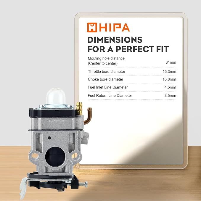 Hipa PB-755ST Carburetor for Echo PB755ST PB 755ST PB-755H PB-755T PB-755SH PB-651H PB-651T PB-751T PB-751H Shindaiwa EB633RT Backpack Blower Replace A021000812 WYK-192 WYK-192-1