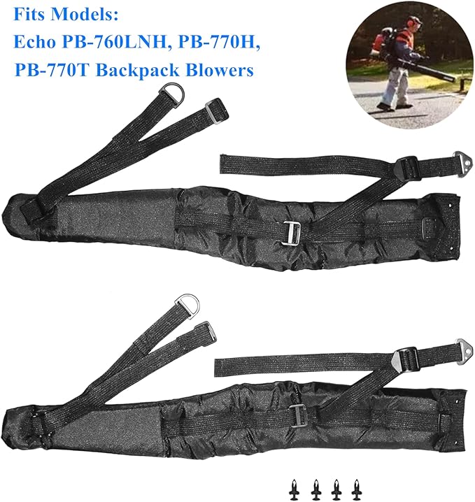 P021046660 Harness Strap Kit for Echo PB-760LNH PB-770H PB-770T Backpack Blower Straps P021046661 P021046662 P021046663