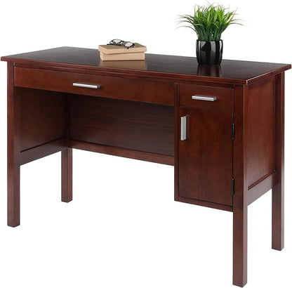 Winsome Wood Emmett Writing Desk, Walnut