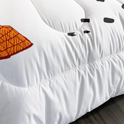 CVHOUSE Tractor Bedding Sets for Boys,Excavators Comforter Queen,Boys Cartoon Truck Comforter Set,Trucks Tractors Cars Quilt Set with 1 Comforter and 2 Pillow Cases- 3 Piece