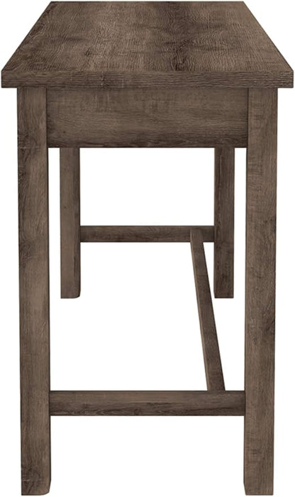 Signature Design by Ashley Arlenbry Farmhouse 47" Home Office Desk, Weathered Oak Gray