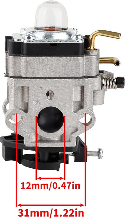 RY38BP 38cc Carburetor for Ryobi 308054129 RY38BP 175 MPH 760 CFM 38cc Gas Backpack Leaf Blower