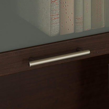 Bush Furniture Somerset Desk Hutch, 71" W, Mocha Cherry