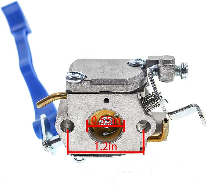 Carburetor for 125BX 125BVX 28CC Leaf Blower Replace 590460102 545081811 C1Q-W37 with 581798001 Fuel Kit