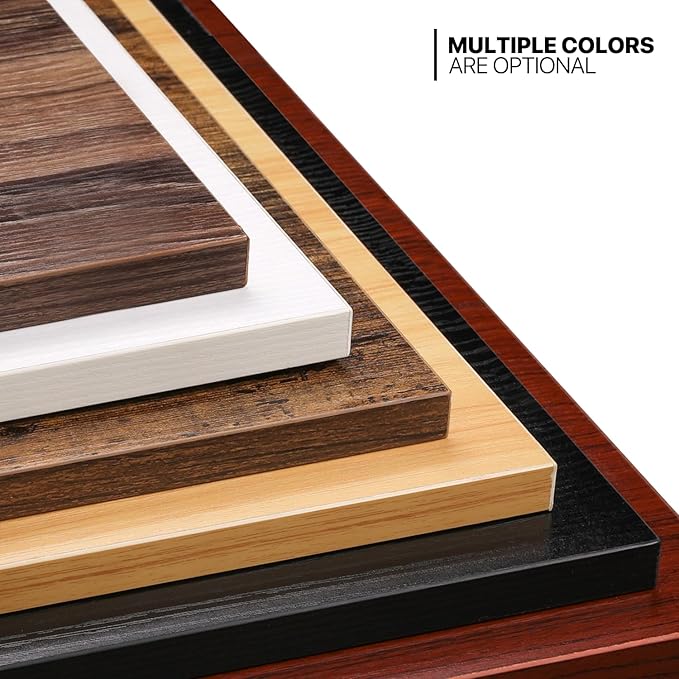 MoNiBloom Computer Desk 55", Simple Style Home Gaming Desk with Storage Bag, Office Writing Workstation- Black