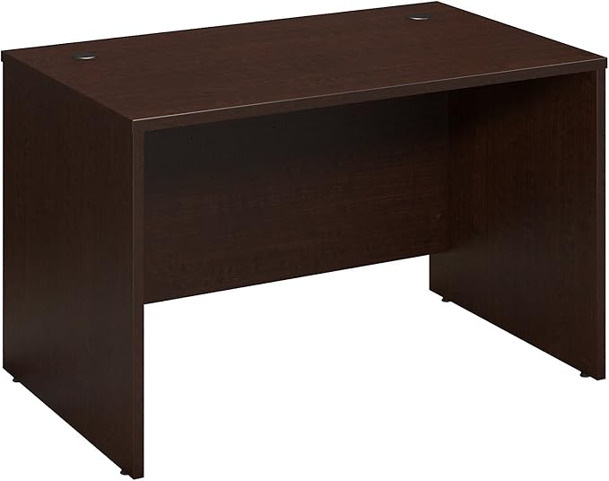 Bush Business Furniture Series C Shell Desk, 48W x 30D, Mocha Cherry