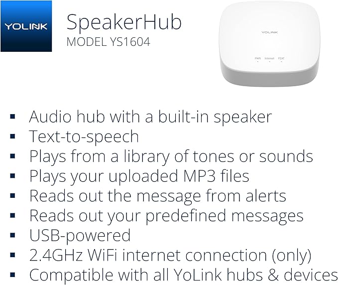YoLink LoRa Smart Door Sensor Starter Kit: Hub & Door Sensor - Door Left-Open Reminders, up to 1/4 Mile Open-Air Range, up to 5 Year Battery Life, Alexa, IFTTT, Home Assistant