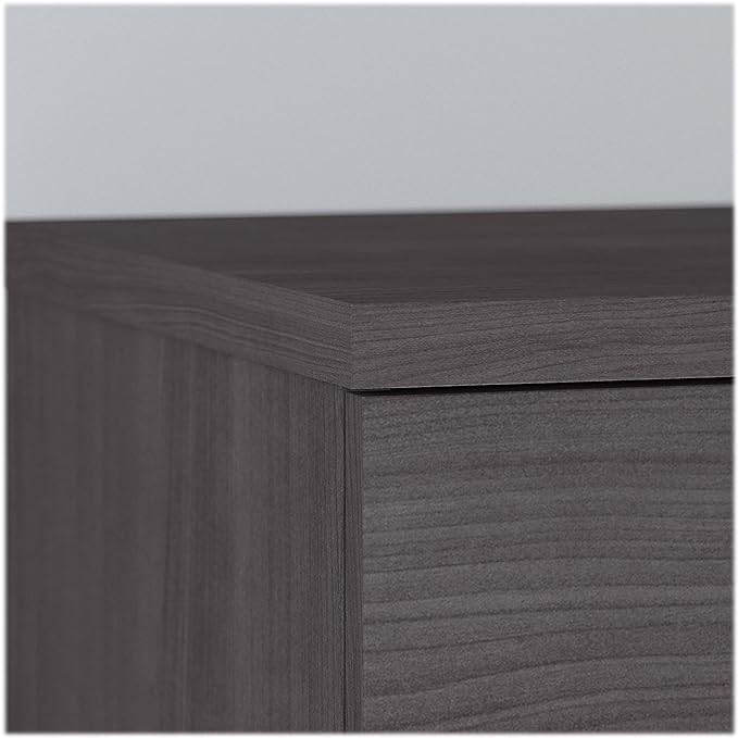 Bush Furniture Somerset 2 Drawer Lateral File Cabinet in Storm Gray
