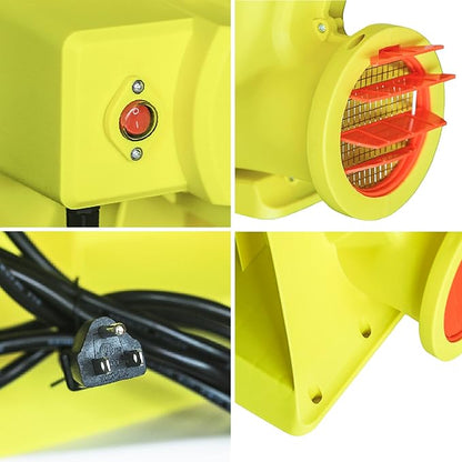 1500W (2HP) Air Blower, Commercial Inflatable Bouncer Blower, Perfect for Inflatable Bounce House, Jumper, Bouncy Castle…