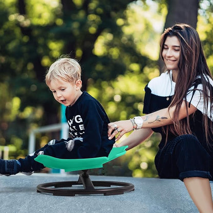 Autism Sensory Products Sit and Spin Spinning Activity Toy for Toddlers, Sensory Spinning Seat for Kids, Autism Kids Swivel Chair Training Body Coordination
