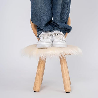 Wooden Toddler Chair Rabbit Stool Suitable for A Variety of Color Rest Stool for Any Room Decoration Game Room Cute Chair