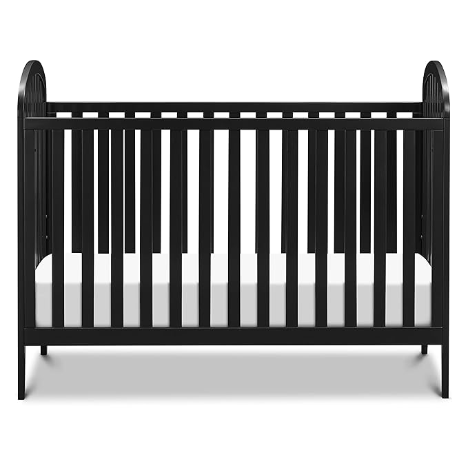 DaVinci Beau 3-in-1 Convertible Crib in Ebony, Greenguard Gold Certified
