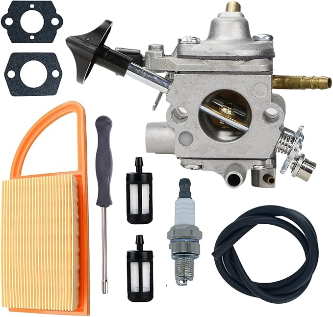 BR600 Carburetor Carb Kit for Stihl BR500 BR550 BR600 BR700 BR 500 550 600 700 Backpack Leaf Blower Replaces Zama C1Q-S183 4282-120-0606 Parts - with Air Filter Spark Plug Kit