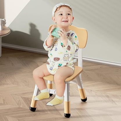 Kids' Desk Chairs Adjustable Height is Suitable for Children's Chairs Used in Families, Schools and Day-Care Between 2-10 Years Old The Max Bearing Capacity is 220LB(5PCS-Mint Green)