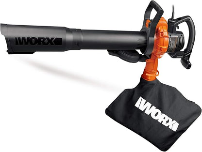 Worx WG518 12 Amp 2-Speed Electric Leaf Blower/Mulcher/Vacuum