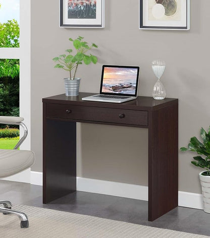 Convenience Concepts Northfield Desk with Drawer, Espresso