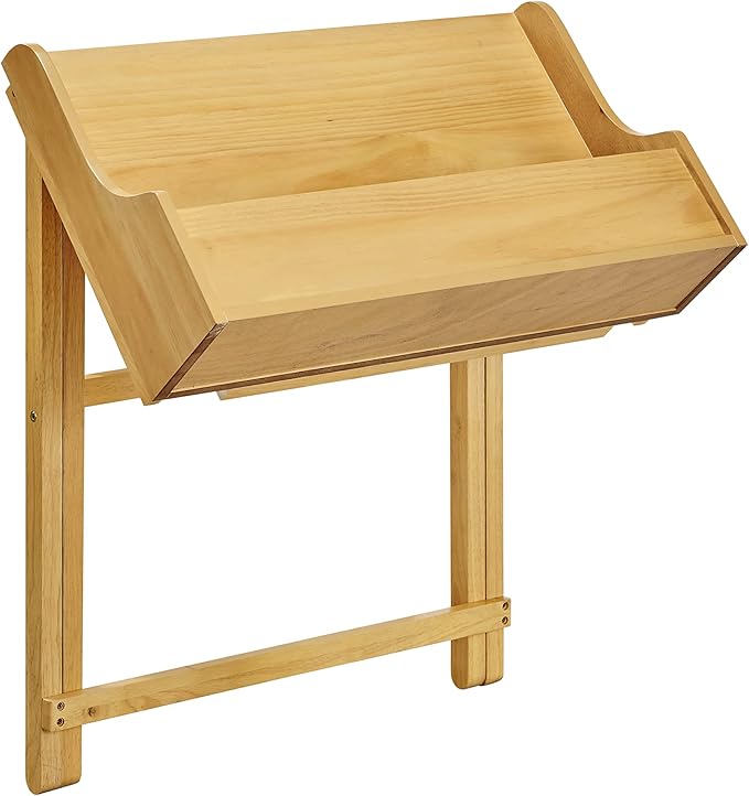 Linon Mable Folding Desk, Natural