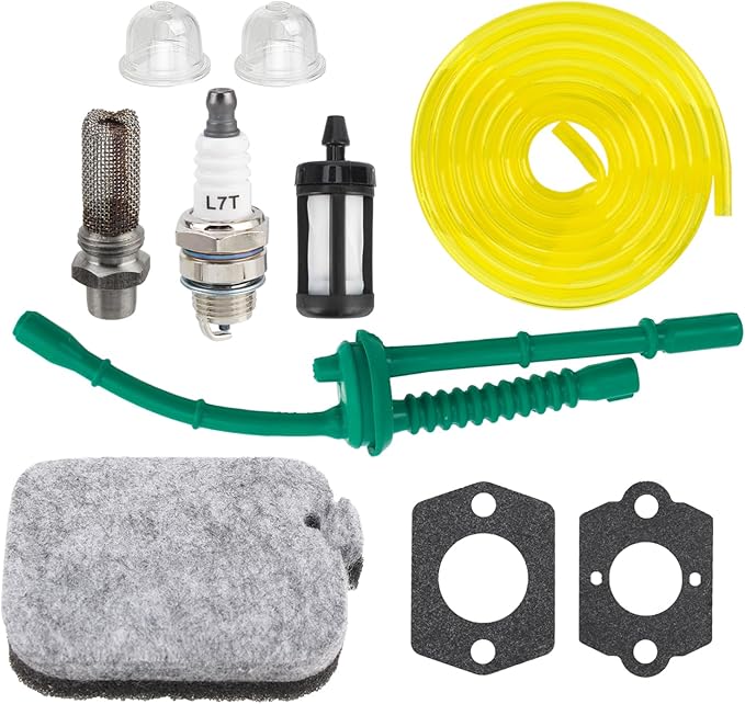 BG55 Carburetor for BG45 BG65 BG85 BG55 Blower for C1Q-S68,C1Q-S68G,C1Q-S68D, C1Q-S68E, C1Q-S64 Carburetor Carb with Air Filter Fuel Filter Spark Plug Muffler Stub Spark Arrestor