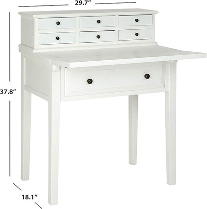 Safavieh American Homes Collection Abigail White Fold Down Desk