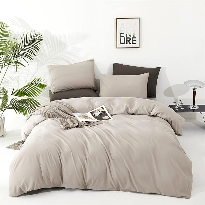 Light Khaki Comforter Set Cal King Size Khaki Comforter 3 Pieces Champagne Color California King Comforter Bedding Set Women Solid Khaki Cal King Bed Comforter Set