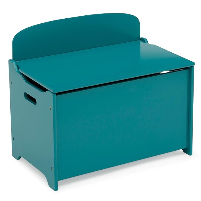 Delta Children MySize Deluxe Toy Box, Teal