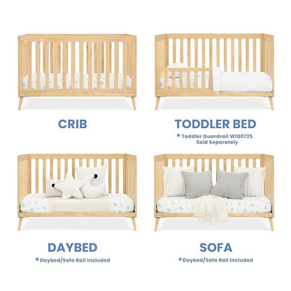 Delta Children Essex 4-in-1 Convertible Crib, Natural