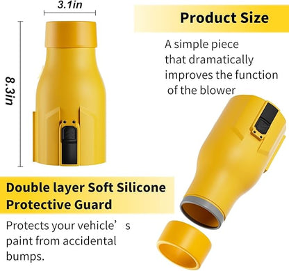 Leaf Blower Nozzle for Dewalt 60V MAX Leaf Blower(DCBL772X1 DCBL772B DCMBA572N), Car Drying Nozzle for Dewalt 60V - Bare Nozzle 1 Pack