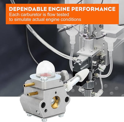 Hipa 26B 26CC Carburetor Compatible with Homelite 26B Blower UT09526 Carburetor Homelite Replace 308054114 308054075 Leaf Blower