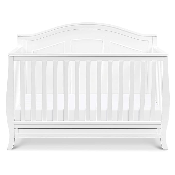 DaVinci Emmett 4-in-1 Convertible Crib in White, Greenguard Gold Certified