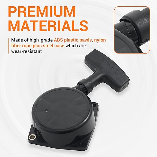 BlueStars A051000841 Starter Recoil Assembly - for Echo PB-650 PB-650H PB-650T PB-651H PB-651T PB-750H PB-750T PB-755 PB-755H PB-770H PB-770T Backpack Blowers - Replaces A051000840 A051000201