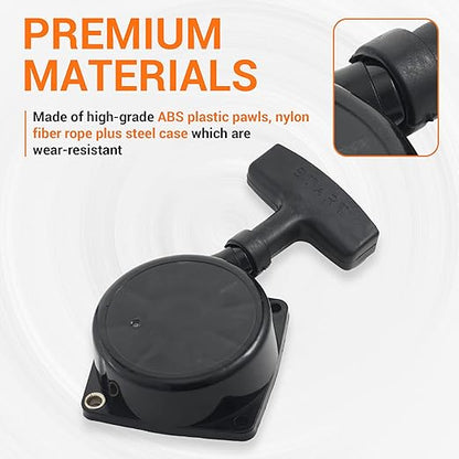 BlueStars A051000841 Starter Recoil Assembly - for Echo PB-650 PB-650H PB-650T PB-651H PB-651T PB-750H PB-750T PB-755 PB-755H PB-770H PB-770T Backpack Blowers - Replaces A051000840 A051000201