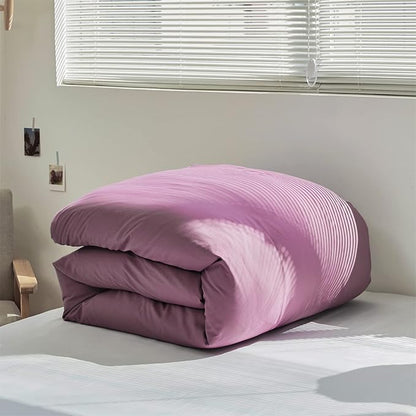 Purple Comforter Queen Grape Color Bedding Set 3 Pieces Comforter Set Lightweight Comforter Set Queen Breathable
