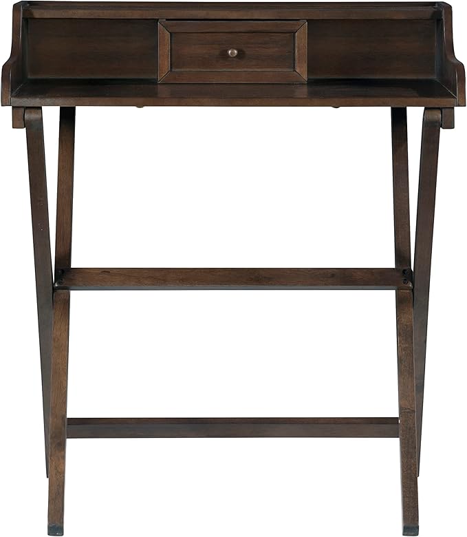 Linon Mable Folding Desk, Walnut