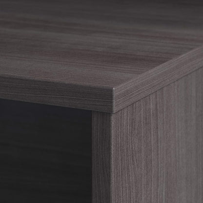 Bush Business Furniture 500 home-office-desks, 72W x 24D, Storm Gray
