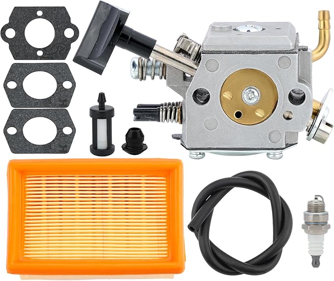 Dalom BR420 Carburetor Kit for Stihl SR320 SR340 SR380 SR400 SR420 BR320 BR340 BR380 BR400 BR420 Backpack Blower Replaces Walbro HD-4A HD-4B HD-13B