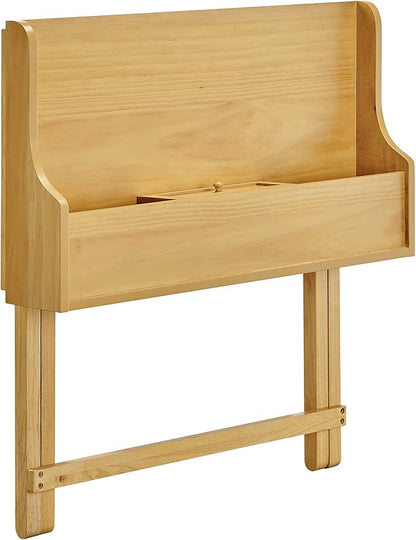 Linon Mable Folding Desk, Natural