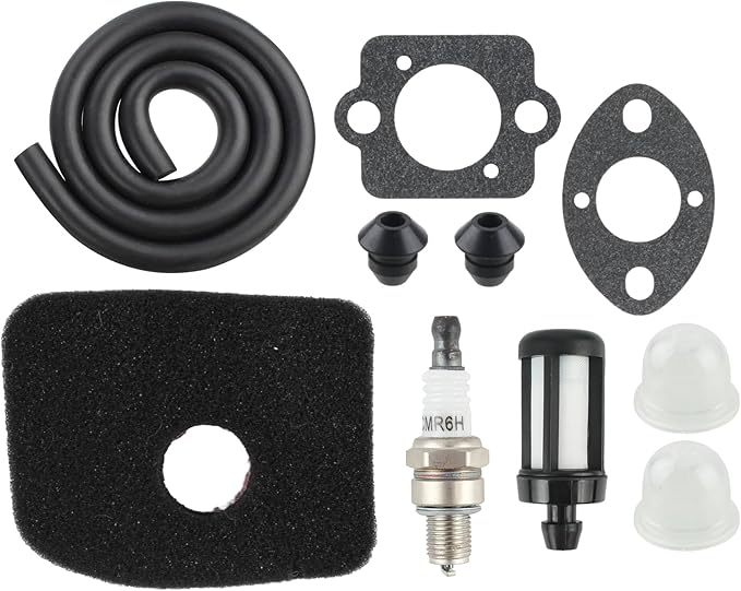 AUTOKAY C1M-S261B Carburetor with Primer Bulb Fuel Filter Air Filter Spark Plug for STIHL SH86 SH86C BG86 BG86CE BG86Z BG86CEZ Blower 4241 120 0616