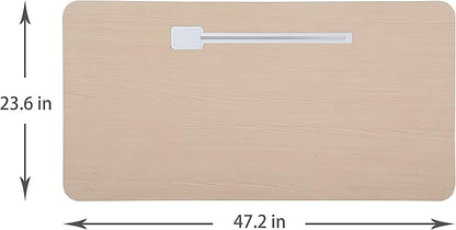 ApexDesk 47" Computer Desk, Modern Simple Style Desk for Home Office, Study Student Writing Desk - Oak