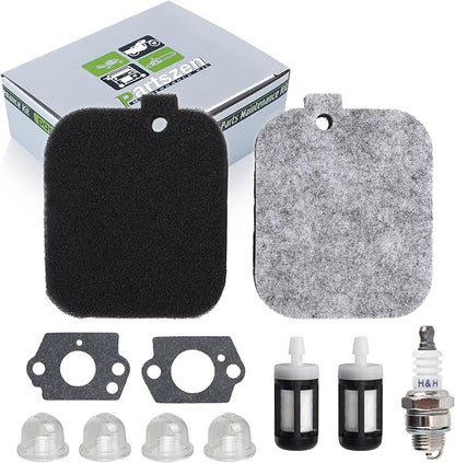 4229 120 1800 Air Filter for Stihl BG45 BG46 BG55 BG65 BG85 SH55 SH85 BR45C Blower with Fuel Filter Spark Plug Primer Bulb Tune Up Kit, 2 Pcs