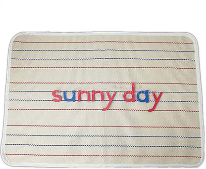 Nursery Rugs for Toddlers Babies Montessori Cotton Work Rugs Montessori Rugs for Preschool, 23.6''×15.8''