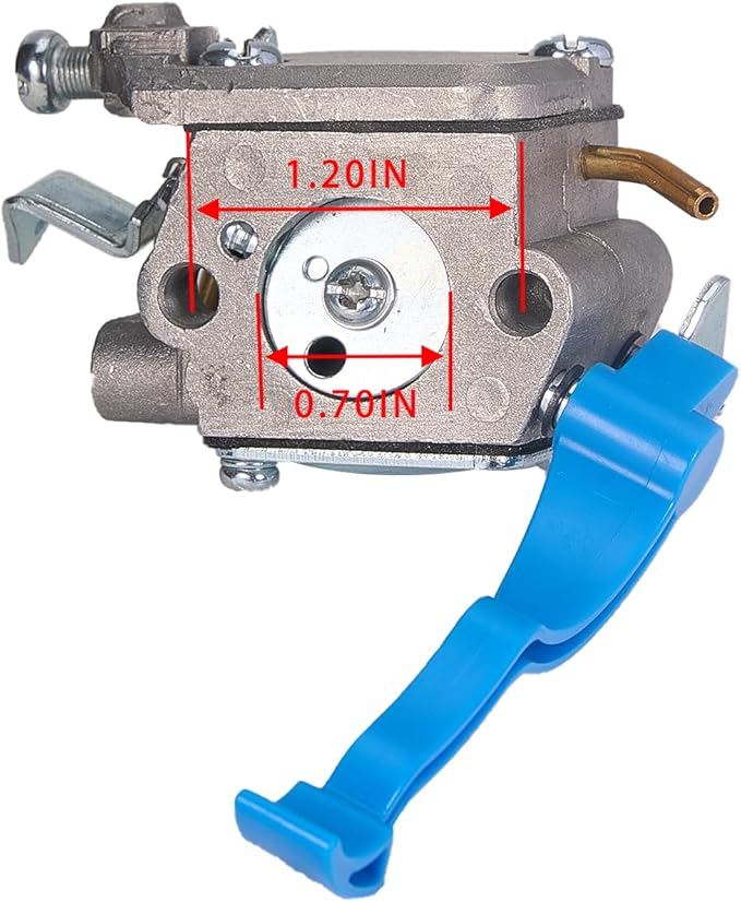 590460102 545081811 Carburetor for Husqvarna 125B 125BX 125BVX Leaf Blower Trimmer for Zama C1Q-W37 Carb 545 08 18-11 545112101 581798001 with Air Filter Fuel Line Kit