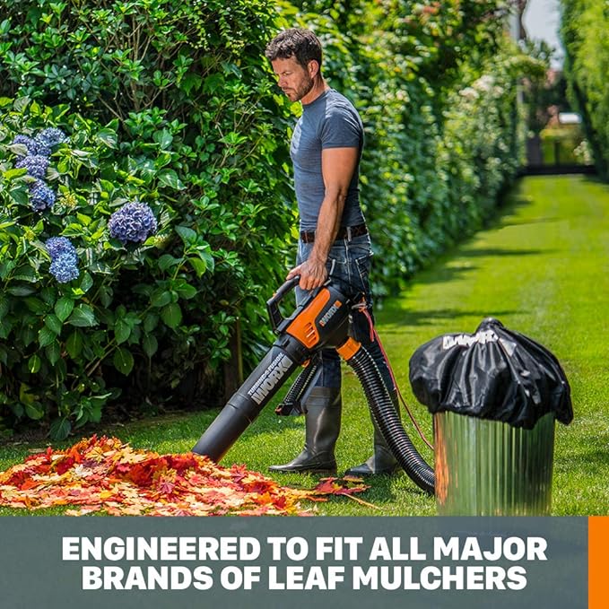 WORX LeafPro Universal Leaf Collection System for All Major Blower/Vac Brands - WA4058