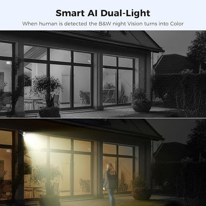 Hiseeu 16CH 3K Wired Security Camera System with Alarm Spotlight,Audio Vehicle/Person Detection 5MP 16CH DVR,5MP 16PCS Outdoor Indoor Surveillance CCTV Cameras 3TB HDD 24/7 Record Remote Access