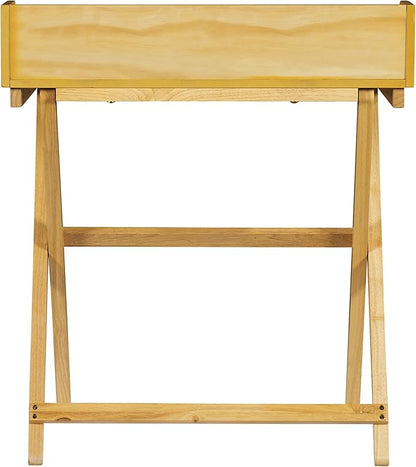 Linon Mable Folding Desk, Natural