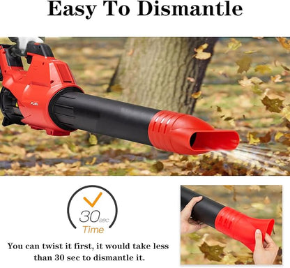 Flat Nozzle for Milwaukee M18 Fuel Leaf Blower, Work for Milwaukee M18 2724-20 & 2724-21(1 Pack, no Tool)