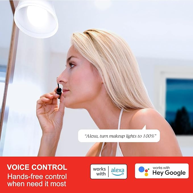 Sengled Smart Light Bulbs, WiFi Light Bulbs, Alexa Light Bulb, Smart Bulbs that Work with Alexa & Google Assistant, A19 Daylight (5000K) No Hub Required, 800LM 60W Equivalent High CRI>90, 2 Pack