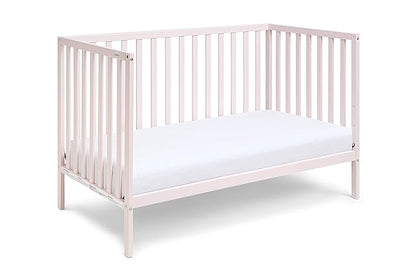 Suite Bebe Palmer 3 in 1 Convertible Crib - Quick Ship, Pastel Pink