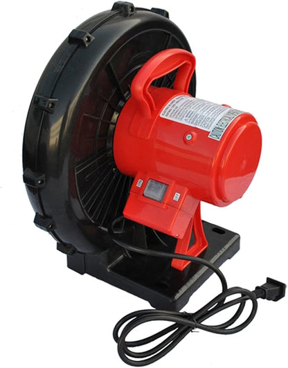 XPOWER BR-252A 1 HP Indoor/Outdoor Inflatable Blower Fan for Bounce Houses and Movie Screens, with Weather-Resistant Switch, Safety Certified
